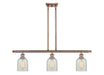 Innovations - 516-3I-AC-G2511 - Three Light Island Pendant - Ballston - Antique Copper