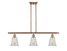 Innovations - 516-3I-AC-G2811 - Three Light Island Pendant - Ballston - Antique Copper