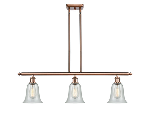 Innovations - 516-3I-AC-G2812 - Three Light Island Pendant - Ballston - Antique Copper