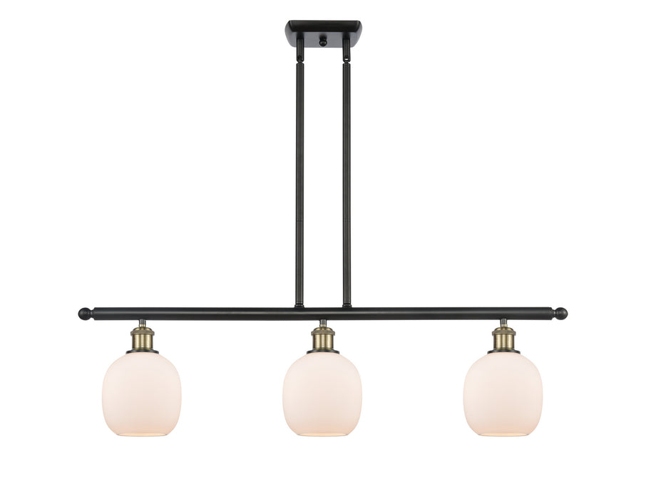 Innovations - 516-3I-BAB-G101 - Three Light Island Pendant - Ballston - Black Antique Brass