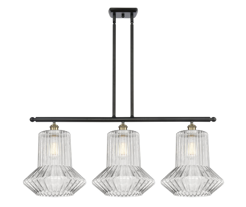 Innovations - 516-3I-BAB-G212 - Three Light Island Pendant - Ballston - Black Antique Brass