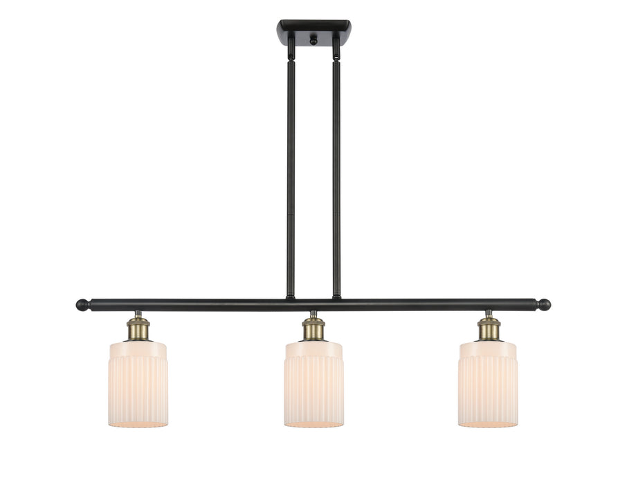 Innovations - 516-3I-BAB-G341 - Three Light Island Pendant - Ballston - Black Antique Brass