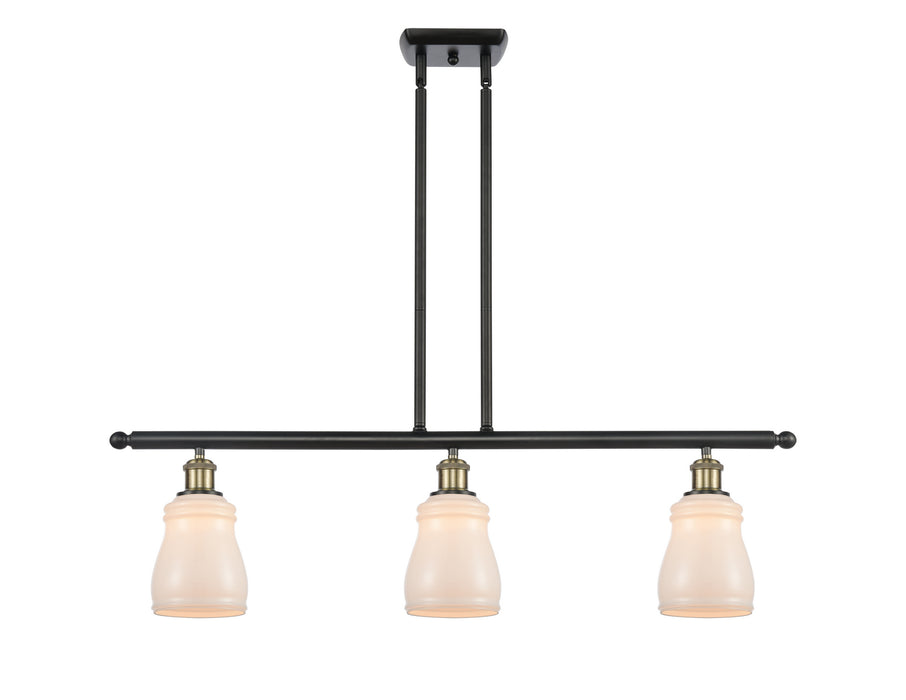 Innovations - 516-3I-BAB-G391 - Three Light Island Pendant - Ballston - Black Antique Brass