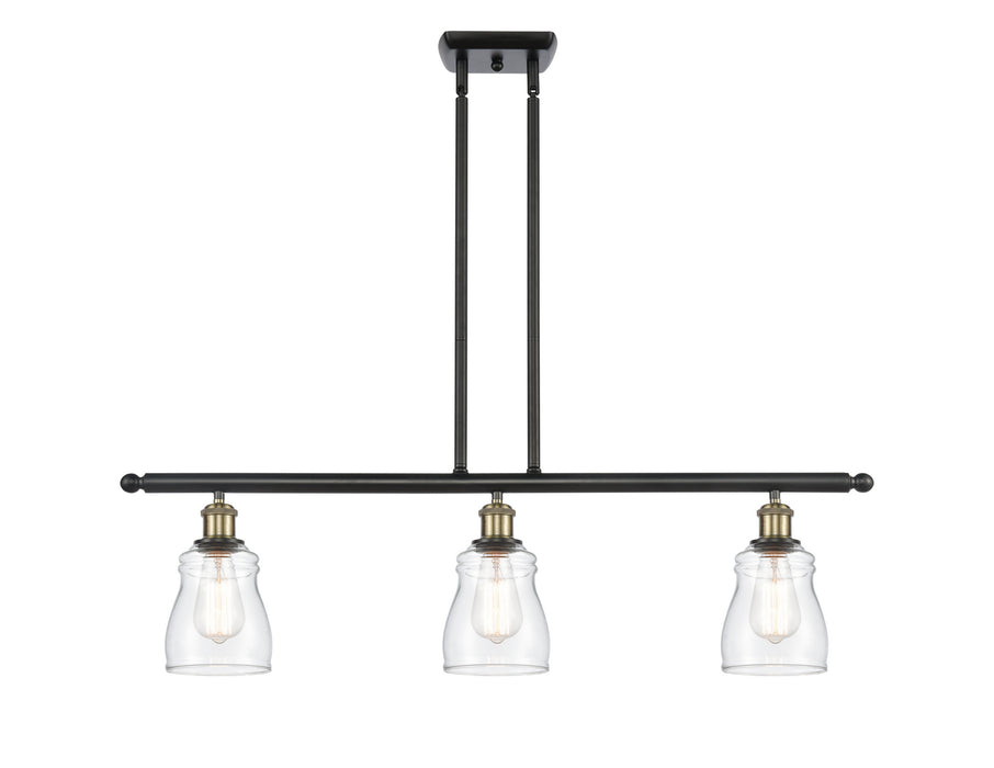 Innovations - 516-3I-BAB-G392 - Three Light Island Pendant - Ballston - Black Antique Brass