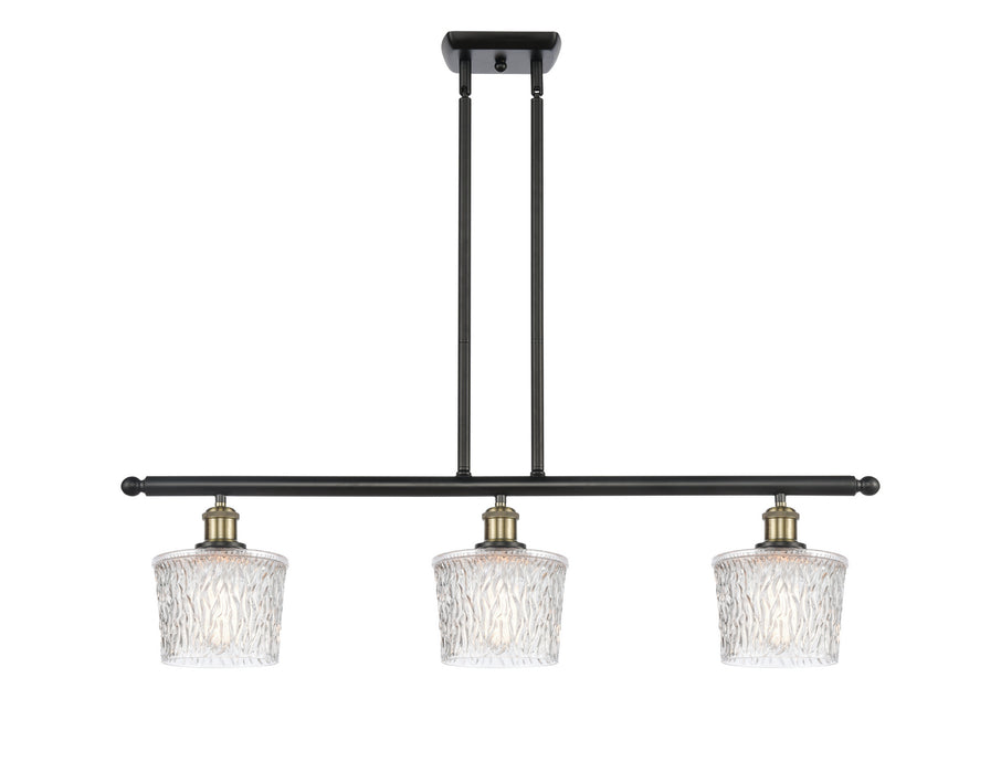 Innovations - 516-3I-BAB-G402 - Three Light Island Pendant - Ballston - Black Antique Brass