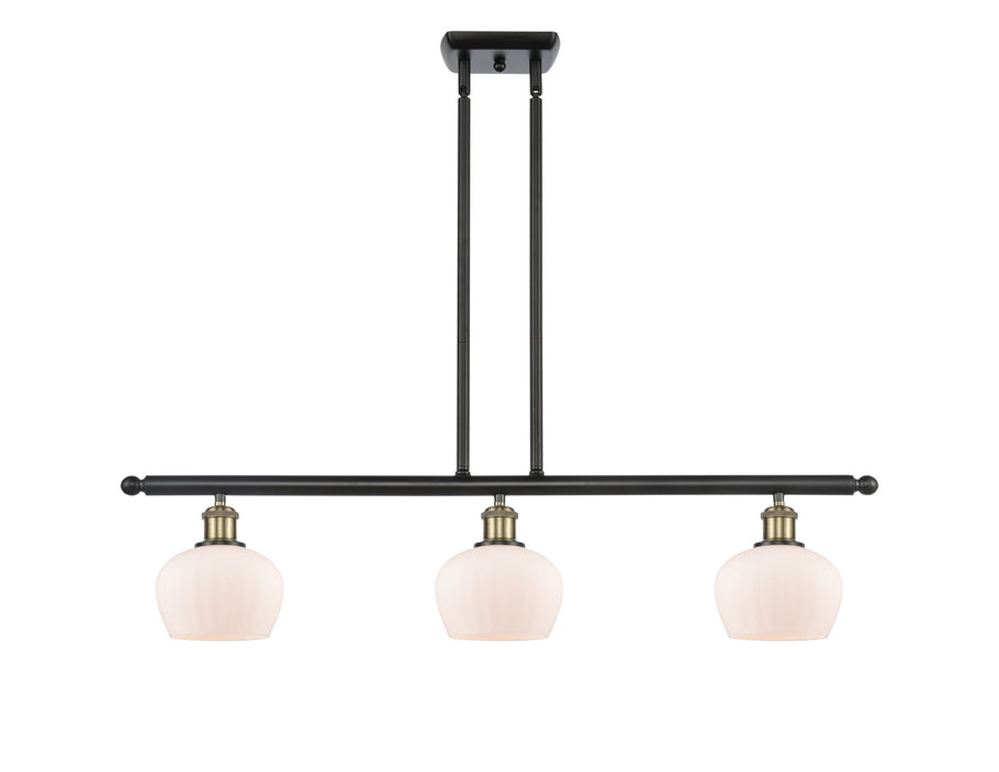 Innovations - 516-3I-BAB-G91 - Three Light Island Pendant - Ballston - Black Antique Brass