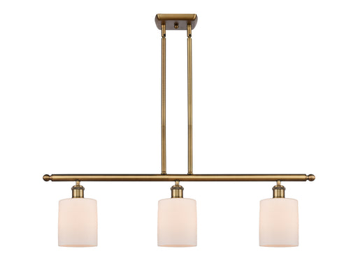 Innovations - 516-3I-BB-G111 - Three Light Island Pendant - Ballston - Brushed Brass