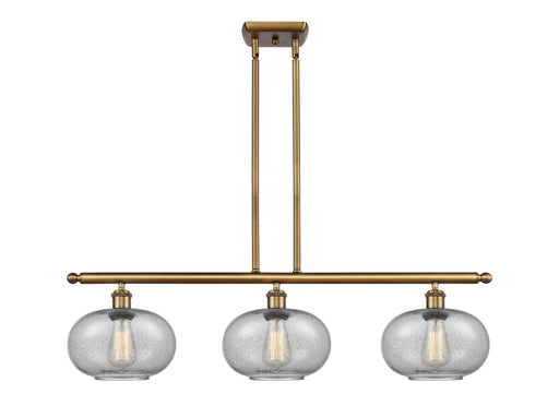 Innovations - 516-3I-BB-G247 - Three Light Island Pendant - Ballston - Brushed Brass