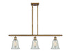 Innovations - 516-3I-BB-G2811 - Three Light Island Pendant - Ballston - Brushed Brass