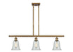 Innovations - 516-3I-BB-G2812 - Three Light Island Pendant - Ballston - Brushed Brass