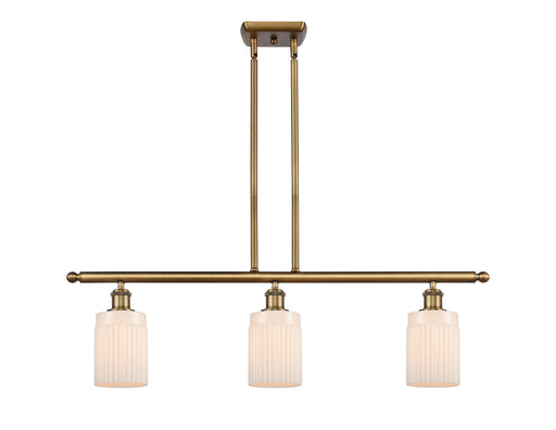 Innovations - 516-3I-BB-G341 - Three Light Island Pendant - Ballston - Brushed Brass