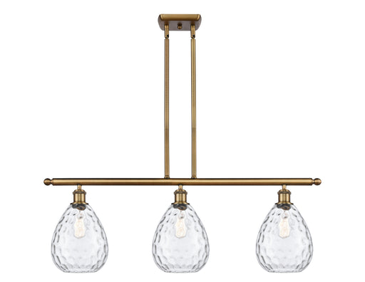 Innovations - 516-3I-BB-G372 - Three Light Island Pendant - Ballston - Brushed Brass