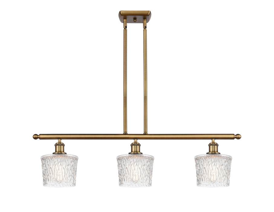 Innovations - 516-3I-BB-G402 - Three Light Island Pendant - Ballston - Brushed Brass