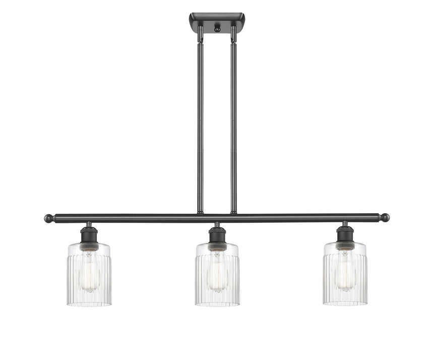 Innovations - 516-3I-BK-G342 - Three Light Island Pendant - Ballston - Matte Black