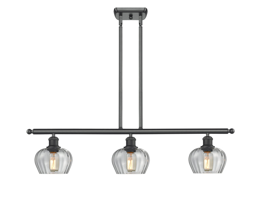 Innovations - 516-3I-BK-G92 - Three Light Island Pendant - Ballston - Matte Black