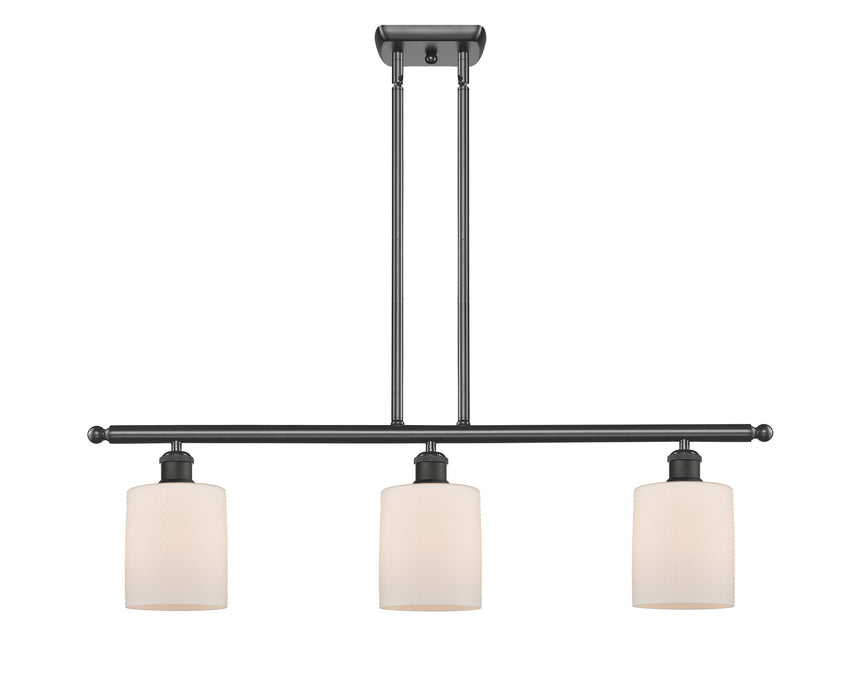 Innovations - 516-3I-OB-G111 - Three Light Island Pendant - Ballston - Oil Rubbed Bronze