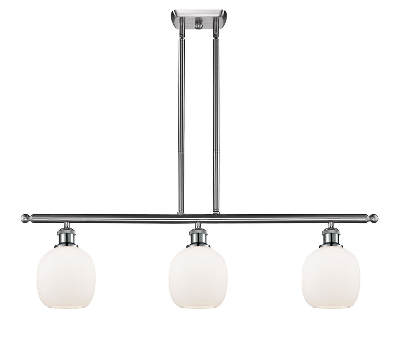 Innovations - 516-3I-SN-G101 - Three Light Island Pendant - Ballston - Brushed Satin Nickel