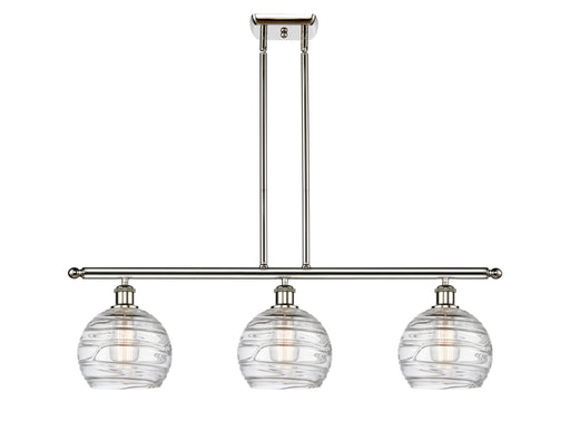 Innovations - 516-3I-PN-G1213-8 - Three Light Island Pendant - Ballston - Polished Nickel