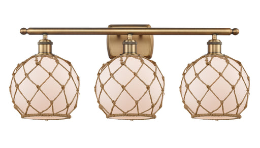 Ballston Three Light Bath Vanity Brushed Brass
