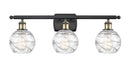 Innovations - 516-3W-BAB-G1213-6 - Three Light Bath Vanity - Ballston - Black Antique Brass