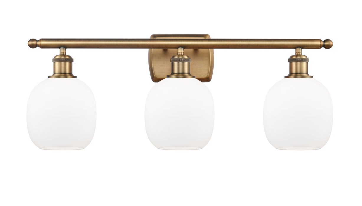 Innovations - 516-3W-BB-G101 - Three Light Bath Vanity - Ballston - Brushed Brass