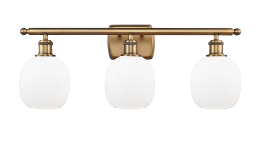 Innovations - 516-3W-BB-G101 - Three Light Bath Vanity - Ballston - Brushed Brass