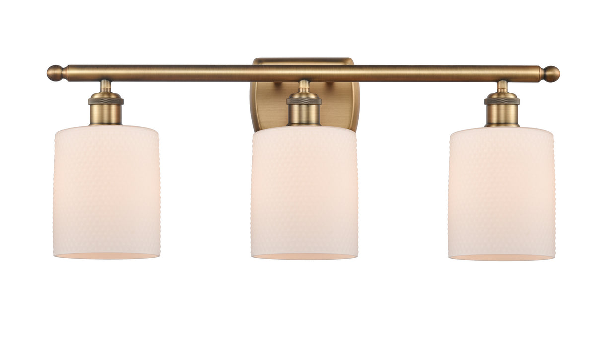 Innovations - 516-3W-BB-G111 - Three Light Bath Vanity - Ballston - Brushed Brass