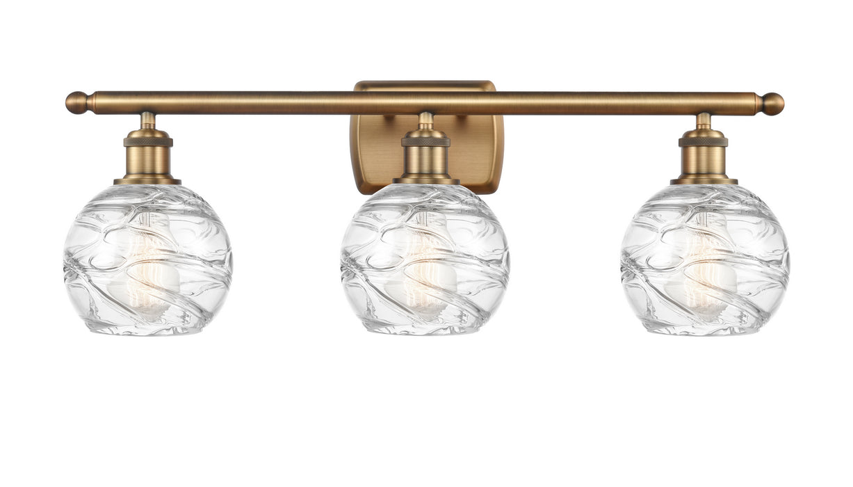 Innovations - 516-3W-BB-G1213-6 - Three Light Bath Vanity - Ballston - Brushed Brass