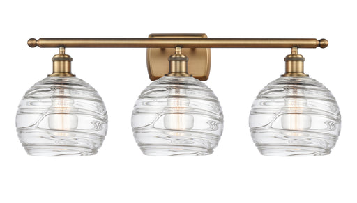 Ballston Three Light Bath Vanity Brushed Brass