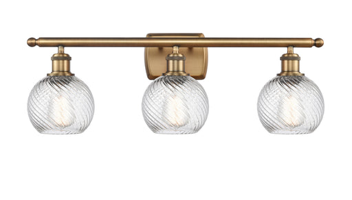 Innovations - 516-3W-BB-G1214-6 - Three Light Bath Vanity - Ballston - Brushed Brass