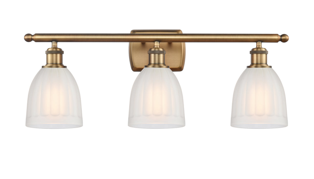 Innovations - 516-3W-BB-G441 - Three Light Bath Vanity - Ballston - Brushed Brass