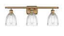 Innovations - 516-3W-BB-G442 - Three Light Bath Vanity - Ballston - Brushed Brass