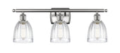 Innovations - 516-3W-SN-G442 - Three Light Bath Vanity - Ballston - Brushed Satin Nickel