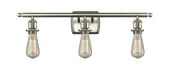 Innovations - 516-3W-SN-LED - LED Bath Vanity - Ballston - Brushed Satin Nickel