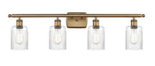 Innovations - 516-4W-BB-G342 - Four Light Bath Vanity - Ballston - Brushed Brass