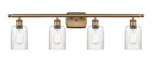 Ballston Four Light Bath Vanity Brushed Brass