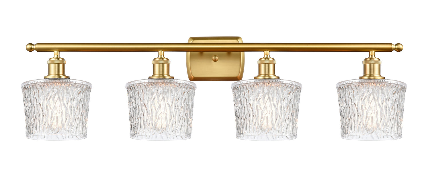 Innovations - 516-4W-SG-G402 - Four Light Bath Vanity - Ballston - Satin Gold