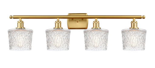 Ballston Four Light Bath Vanity Satin Gold