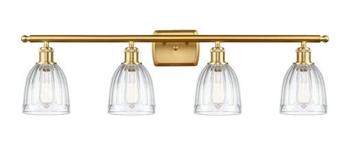 Innovations - 516-4W-SG-G442 - Four Light Bath Vanity - Ballston - Satin Gold