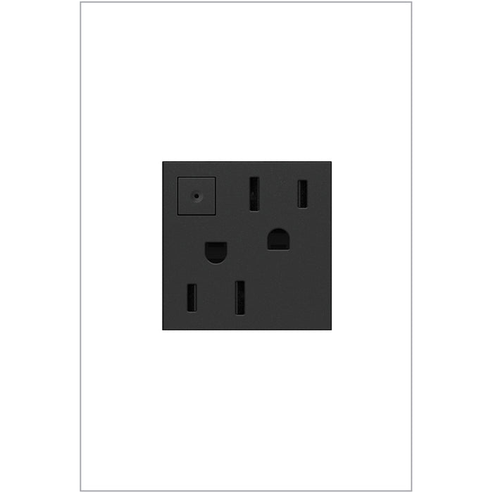 Legrand - ARPS152G4 - On/Off Outlet, 15A - Adorne - Graphite