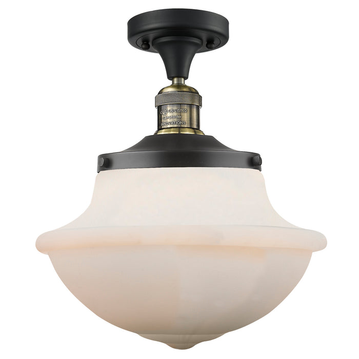 Innovations - 517-1CH-BAB-G541 - One Light Semi-Flush Mount - Franklin Restoration - Black Antique Brass