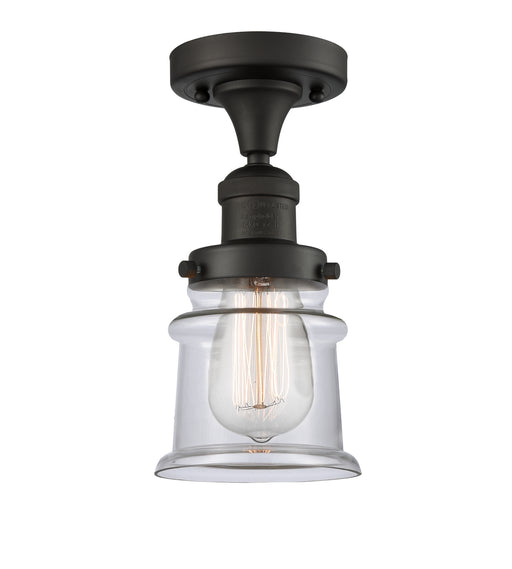 Innovations - 517-1CH-OB-G182S - One Light Semi-Flush Mount - Franklin Restoration - Oil Rubbed Bronze