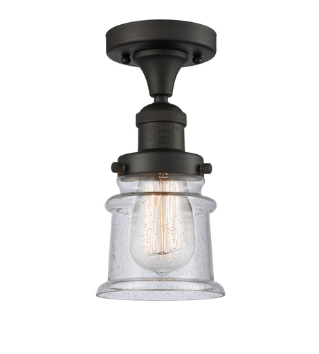 Franklin Restoration One Light Semi-Flush Mount Oil Rubbed Bronze