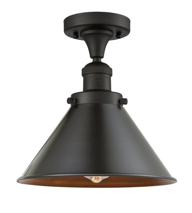 Innovations - 517-1CH-OB-M10-OB - One Light Semi-Flush Mount - Franklin Restoration - Oil Rubbed Bronze