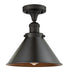 Innovations - 517-1CH-OB-M10-OB - One Light Semi-Flush Mount - Franklin Restoration - Oil Rubbed Bronze