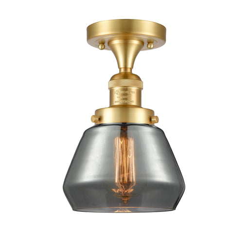 Innovations - 517-1CH-SG-G173 - One Light Semi-Flush Mount - Franklin Restoration - Satin Gold