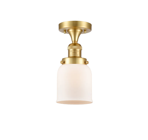 One Light Semi-Flush Mount