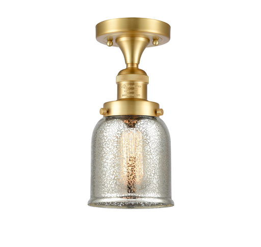 Innovations - 517-1CH-SG-G58 - One Light Semi-Flush Mount - Franklin Restoration - Satin Gold