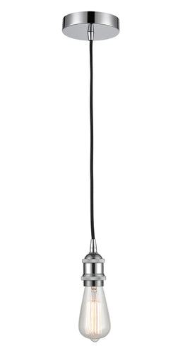 Edison One Light Mini Pendant Polished Chrome