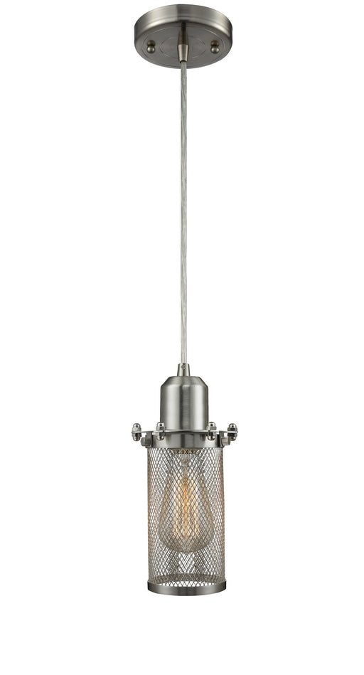 Innovations - 900-1P-SN-CE219-SN - One Light Mini Pendant - Austere - Brushed Satin Nickel